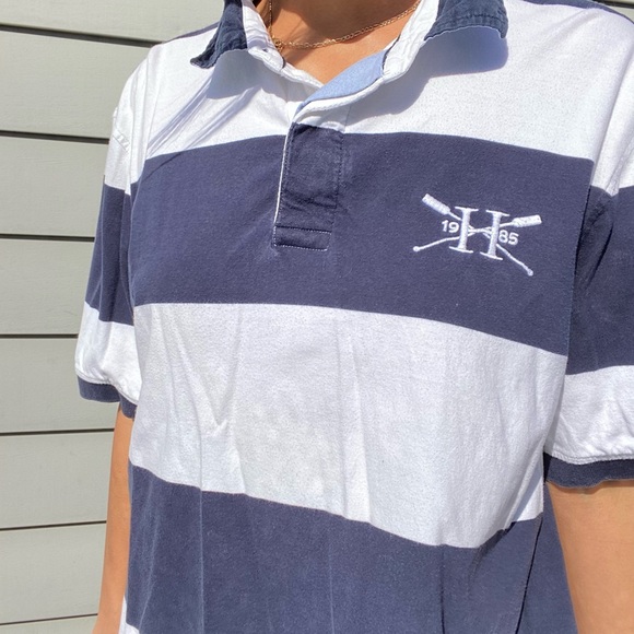 Oversized Tommy Hilfiger collared shirt - Picture 3 of 5